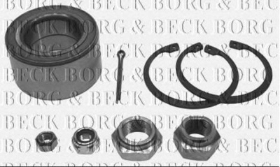 BORG & BECK bwk081 -  Комплект подшипника ступицы колеса
